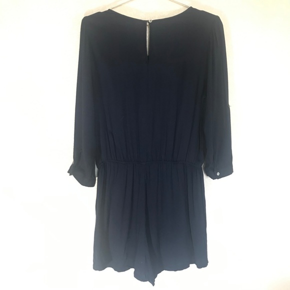 Daniel Rainn Aztec Detail Romper Tassel Tie Size M - Picture 5 of 6